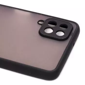 Чехол-накладка PC041 для смартфона Samsung SM-M127 Galaxy M12, пластик, черный (133900)