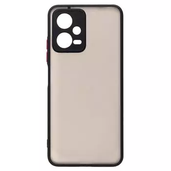 Чехол-накладка PC041 для смартфона Xiaomi Redmi Note 12 5G Global, силикон, черный (214999)