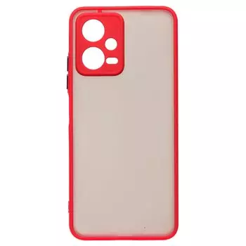 Чехол-накладка PC041 для смартфона Xiaomi Redmi Note 12 5G Global, силикон, красный (215000)
