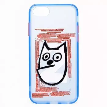 Чехол-накладка PC046 для смартфона Apple iPhone 7/8/SE2020, силикон, blue (122077)