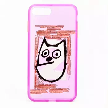 Чехол-накладка PC046 для смартфона Apple iPhone 7 Plus/8 Plus, силикон, violet (122067)