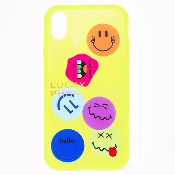 Чехол-накладка PC046 для смартфона Apple iPhone XR, силикон, yellow (122100)