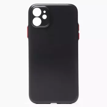Чехол-накладка PC052 для смартфона Apple iPhone 11, черный (129808)