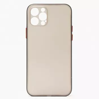 Чехол-накладка PC052 для смартфона Apple iPhone 12 Pro Max, серый (129820)
