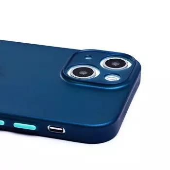 Чехол-накладка PC052 для смартфона Apple iPhone 13 mini, пластик, синий (202892)