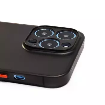 Чехол-накладка PC052 для смартфона Apple iPhone 13 Pro, пластик, серый (202904)