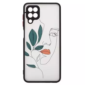 Чехол-накладка PC057 для смартфона Samsung SM-A125 Galaxy A12, пластик, принт 007 (207065)