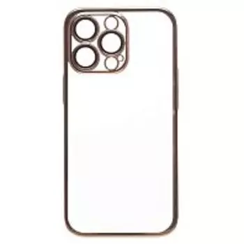 Чехол-накладка PC073 с закрытой камерой для смартфона Apple iPhone 14 Pro, силикон, желтый (213853)