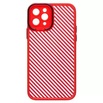 Чехол-накладка PC077 для смартфона Apple iPhone 11 Pro, силикон, красный (215101)