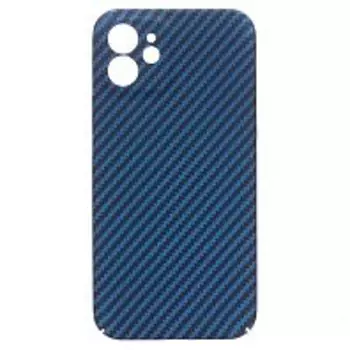 Чехол-накладка PC322 для смартфона Apple iPhone 12, пластик, синий (215243)