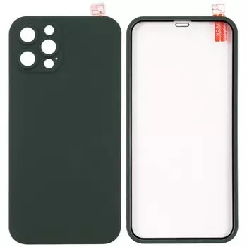 Чехол-накладка Red Line 360° Full Body для смартфона Apple iPhone 12 Pro Max, полиуретан, зеленый (УТ000026513)