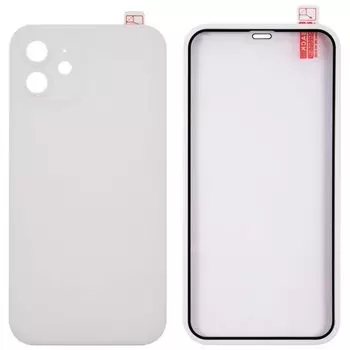 Чехол-накладка Red Line 360° Full Body для смартфона Apple iPhone 12 mini, полиуретан, белый (УТ000026495)