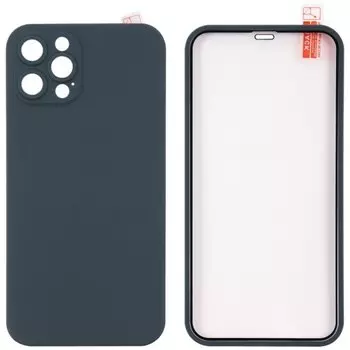 Чехол-накладка Red Line 360° Full Body для смартфона Apple iPhone 12 Pro, полиуретан, синий (УТ000026505)