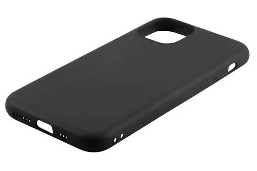 Чехол-накладка Red Line Auckland для смартфона Apple iPhone 11 Pro, силикон/микрофибра, черный (УТ000018424)