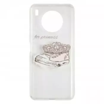 Чехол-накладка Red Line iBox Art для смартфона HONOR 50 Lite, силикон, прозрачный princess (УТ000030907)