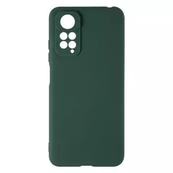 Чехол-накладка Red Line IBox Case с защитой камеры, без подложки для смартфона Xiaomi Redmi Note 11s, силикон, зеленый (УТ000031685)
