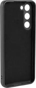Чехол-накладка Red Line IBox Case с защитой камеры и подложкой для смартфона Samsung Galaxy S23, силикон, черный (УТ000033675)