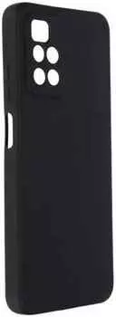 Чехол-накладка Red Line IBox Case с защитой камеры и подложкой для смартфона Xiaomi Redmi 10/ Redmi 10 2022, силикон, черный (УТ000030336)