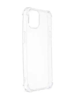 Чехол-накладка Red Line IBox Crystal для смартфона Apple iPhone 14, силикон, прозрачный (УТ000032405)