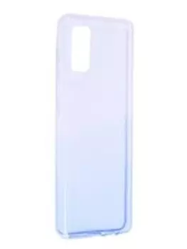 Чехол-накладка Red Line iBox Crystal для смартфона Samsung Galaxy A41, силикон, синий градиент