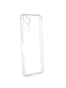 Чехол-накладка Red Line IBox Crystal с усиленными углами для смартфона Oppo A17/A17K, силикон, прозрачный (УТ000033436)