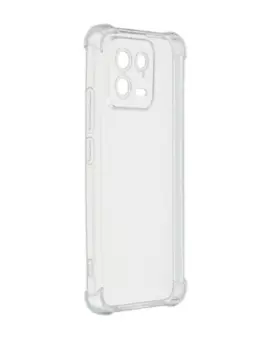 Чехол-накладка Red Line IBox Crystal с усиленными углами для смартфона Xiaomi 13, силикон, прозрачный (УТ000033651)