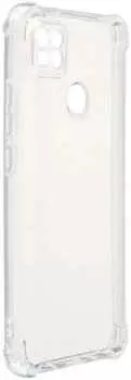 Чехол-накладка Red Line IBox Crystal с усиленными углами для смартфона Xiaomi Redmi 10A, силикон, прозрачный (УТ000031711)