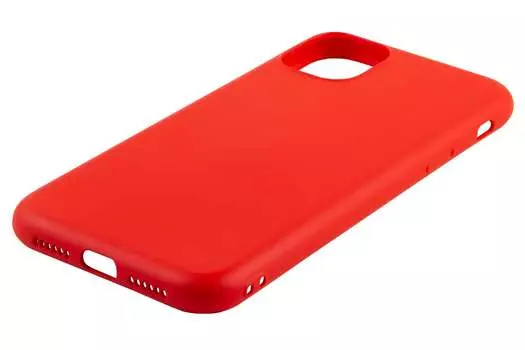 Чехол-накладка Red Line London для смартфона Apple iPhone 11, силикон, красный (УТ000018392)