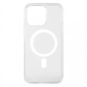 Чехол-накладка Red Line MagSafe для смартфона Apple iPhone 15 Pro Max, пластик/силикон, прозрачный (УТ000038600)