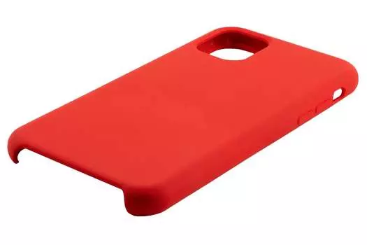 Чехол-накладка Red Line Orlando для смартфона Apple iPhone 11 Pro, силикон/микрофибра, красный (УТ000018421)
