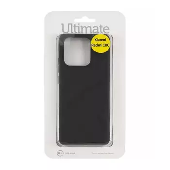 Чехол-накладка Red Line Ultimate для смартфона Xiaomi Redmi 10C, черный (УТ000031080)