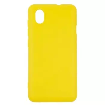 Чехол-накладка Red Line Ultimate для смартфона ZTE Blade A31 Lite, силикон, желтый (УТ000026608)