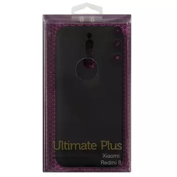 Чехол-накладка Red Line Ultimate plus для смартфона Xiaomi Redmi 8, черный (УТ000023397)