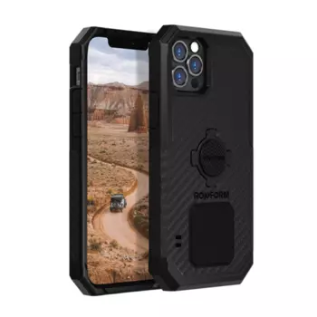 Чехол-накладка Rokform Rugged Case для смартфона Apple iPhone 12/12 Pro, поликарбонат, со встроенным магнитом, черный (307301P)