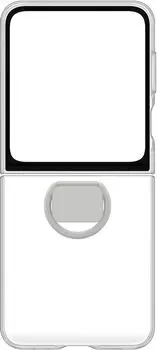 Чехол-накладка Samsung Clear Case Flip 6 для смартфона Samsung Galaxy Z Flip 6, TPU, прозрачный (EF-QF741CTEGRU)
