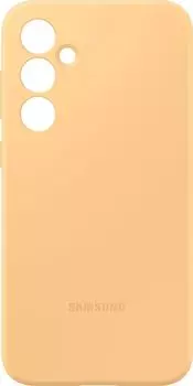 Чехол-накладка Samsung Silicone Case для смартфона Samsung Galaxy S23 FE, силикон/микрофибра, оранжевый (EF-PS711TOEGRU)