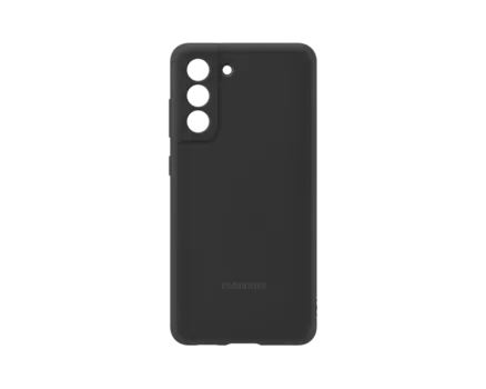 Чехол-накладка Samsung Silicone Cover для смартфона Samsung Galaxy S21 FE, силикон, темно-серый (EF-PG990TBEGRU)