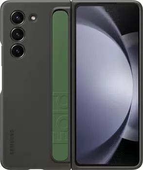 Чехол-накладка Samsung Standing Case для смартфона Samsung Galaxy Z Fold5, поликарбонат/полиуретан, графит (EF-MF946CBEGRU)