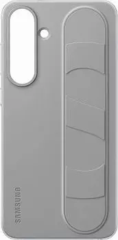 Чехол-накладка Samsung Standing Grip Case для смартфона Samsung Galaxy S25+, TPU, серый (EF-GS936CJEGRU)