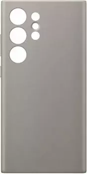 Чехол-накладка Samsung Vegan Leather Case для смартфона Samsung Galaxy S24 Ultra, искусственная кожа, светло-коричневый (GP-FPS928HCAAR)