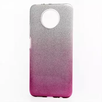 Чехол-накладка SC097 Gradient для смартфона Xiaomi Redmi Note 9T, силикон, purple/silver (131226)