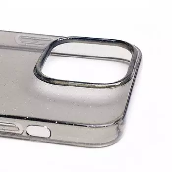 Чехол-накладка SC123 для смартфона Apple iPhone 13 Pro, силикон, черный (134140)