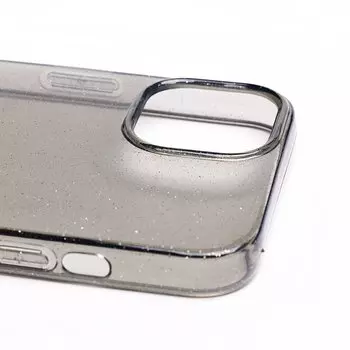 Чехол-накладка SC123 для смартфона Apple iPhone 13, силикон, черный (134142)