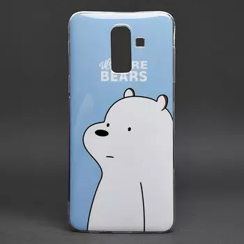 Чехол-накладка - SC132 для смартфона Samsung SM-J810 Galaxy J8 2018, принт 004, детская серия