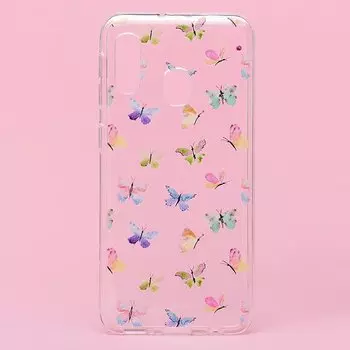 Чехол-накладка SC146 для смартфона Samsung SM-A202 Galaxy A20e, силикон, рисунок (006) (102433)