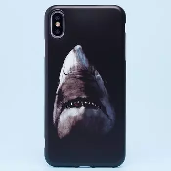 Чехол-накладка SC156 для смартфона Apple iPhone XS Max, силикон, рисунок 014 (106403)