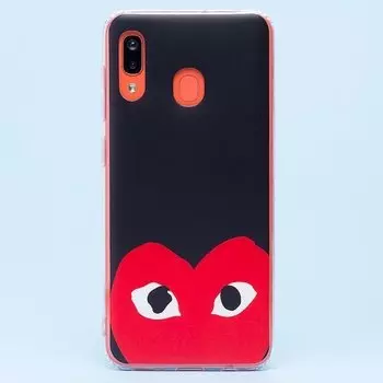 Чехол-накладка SC156 для смартфона Samsung SM-A205/SM-A305 Galaxy A20/Galaxy A30, силикон, рисунок 019 (106170)