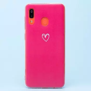 Чехол-накладка SC156 для смартфона Samsung SM-A205/SM-A305 Galaxy A20/Galaxy A30, силикон, рисунок 020 (106196)