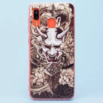 Чехол-накладка SC156 для смартфона Samsung SM-A205/SM-A305 Galaxy A20/Galaxy A30, силикон, рисунок 025 (106176)