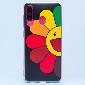 Чехол-накладка SC156 для смартфона Samsung SM-A606 Galaxy A60, силикон, рисунок 010 (106261)